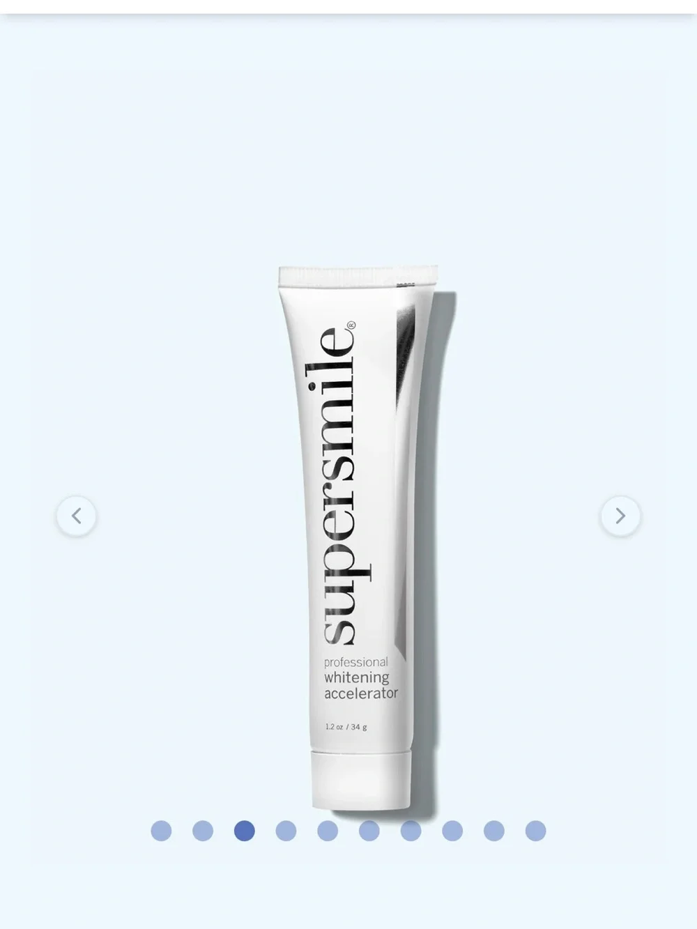 Supersmile Professional Whitening Accelerator.